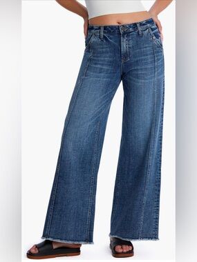 Hint of Blu Might High Waist Wide Leg Jeans